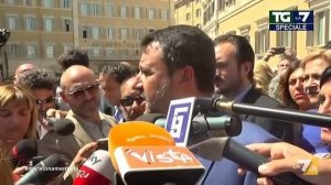 Matteo Salvini 2 parole prima delle consultazioni 