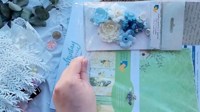 Обзор дизайнерской посылки СкрапКит смотреть онлайн