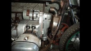 Мотоцикл Урал кастом под спорт "История"