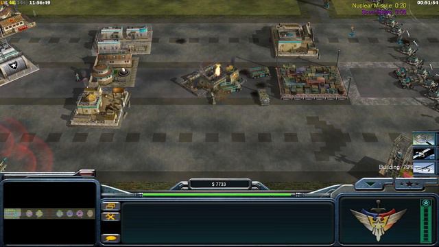 Command  Conquer Generals Zero Hour - Usa Laser General 1 vs 7 HARD Generals P35 1080p 60fps