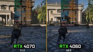 RTX 4060 Laptop vs RTX 4070 Laptop - Red Dead Redemption 2