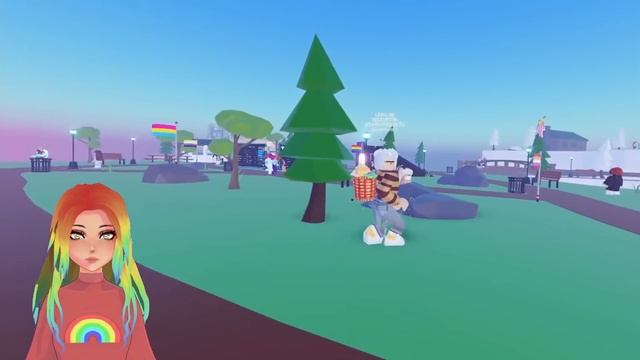 УЕХАЛИ С ЙОШИ В ПУТЕШЕСТВИЕ НА ОСТРОВ ТИКТОКА! Roblox VR смотреть онлайн