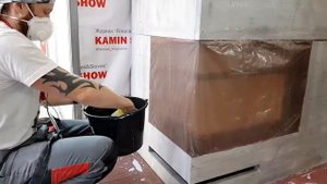 Подготовка камина к оштукатуриванию — KAMIN SHOW весна 2021