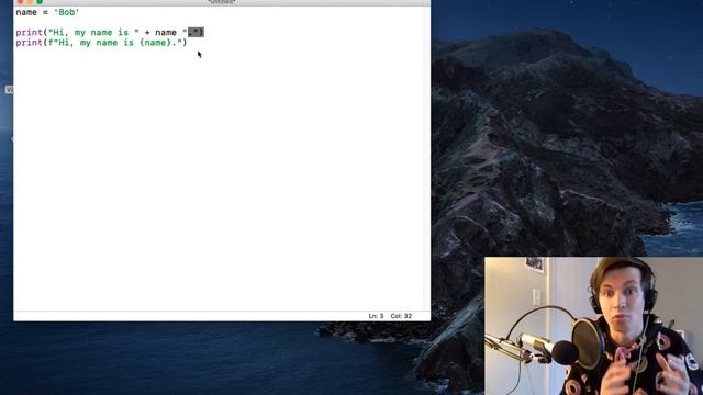 ACP - f strings Intro смотреть онлайн