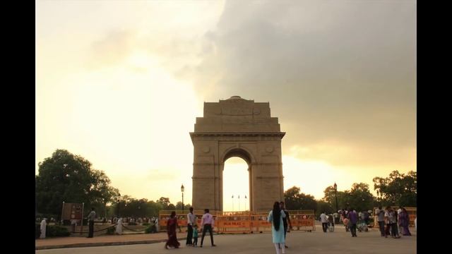 India Gate {Timelapse} смотреть онлайн