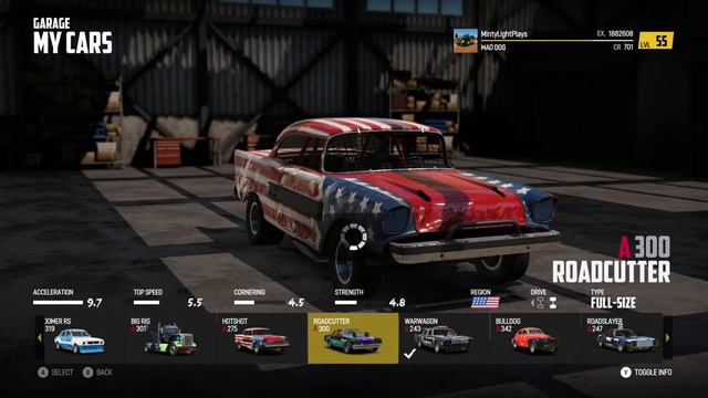 Wreckfest full Vehicle list XB1