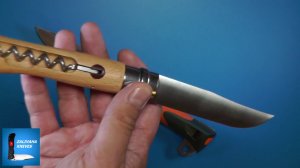 Нож Opinel №10 со штопором. Нож французского алкоголика