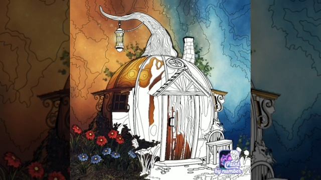 PAINTING P#44 | PAINT BY NUMBER | DAILY PAINTING | WORLD OF WAFI смотреть онлайн