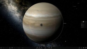 Комета Шумейкеров - Леви со скоростью света столкнулась с Юпитером. Universe Sandbox 2