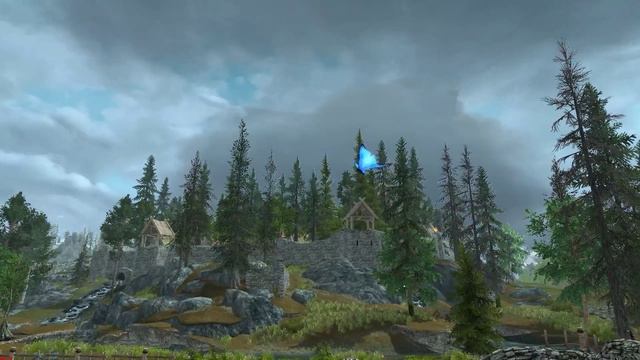 Elder Scrolls V Skyrim taking a tour to Winterhold смотреть онлайн