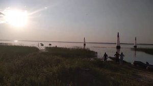 Упал в воду параплан, спасатели плывут обеспечивать дыхание и достают крыло и парамотор! Самро 2019