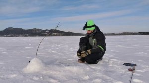 РЫБАЛКА НА ЗАКИДУШКИ ЗИМОЙ! Ловля щуки на самодельные жерлицы.