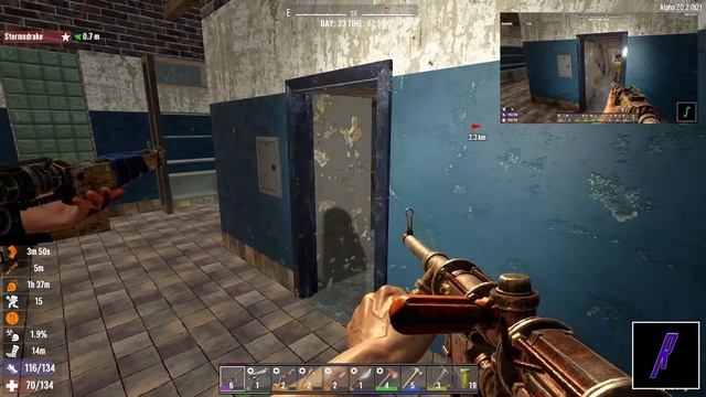 7 Days To Die Searching POI'S EP01 Colemans Drive in смотреть онлайн