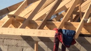 Крыша мансарда (стропильная система)