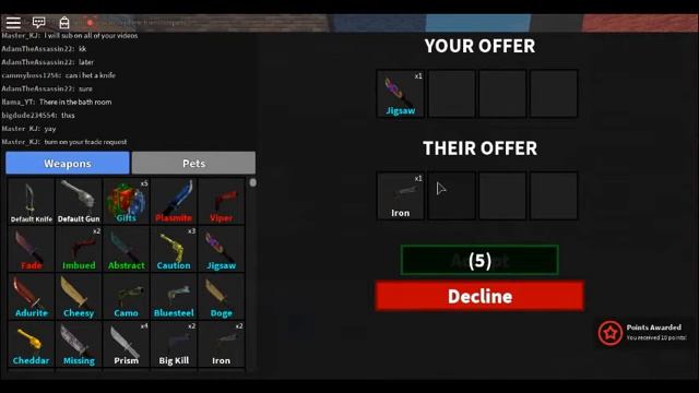 GETTING A SPARKLE TIME KNIFE!!| Roblox: Murder mystery смотреть онлайн