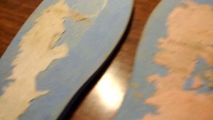 Переделываем старые тапки на новый лад