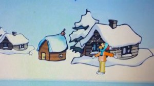 Детское стихотворение Snow man на английском. 6+