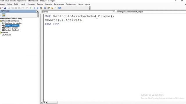 Três Formas de selecionar planilha e só uma correta | CodeName VBA смотреть онлайн