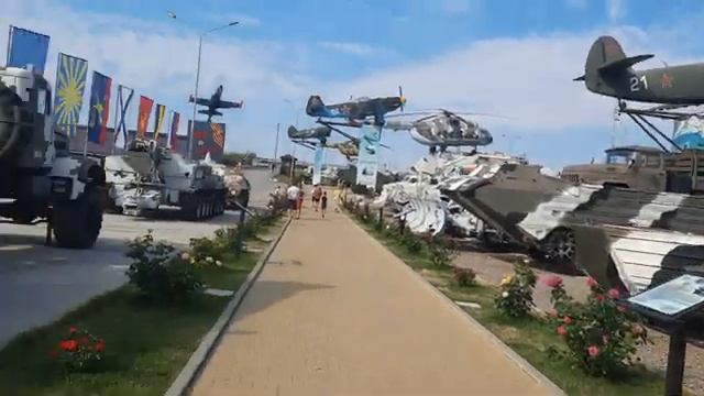 Обзор музея Парк Патриот города Каменск-Шахтинский