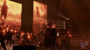 Attack On Titan Opening Guren no Yumiya Live