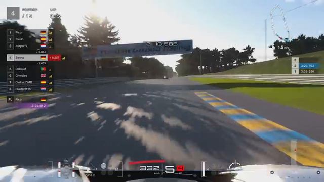 Gran Turismo 7 | Daily Race | 24 Heures du Mans Racing Circuit | Sauber Mercedes C9 смотреть онлайн