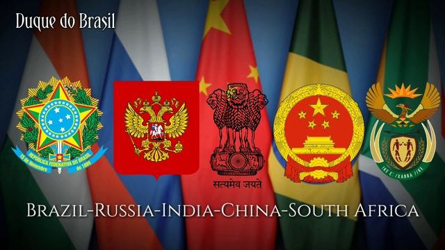 National Anthems of BRICS member countries: Brazil, Russia, India, China and South Africa смотреть онлайн