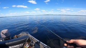 Один день из выездной рыбалки на озеро Янисъярви в КАРЕЛИИ.