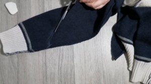 тёплые носки из старого свитера