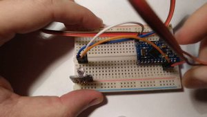 Control your TV by Arduino and clap (Arduino, Pro Micro, ATMEGA32U4, infra diode, microphone)