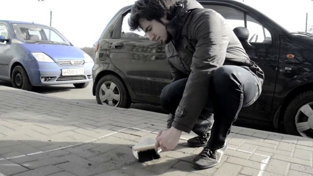 Акция по замеру количества грязи на тротуарах смотреть онлайн