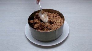 Нереально Вкусный Домашний, Шоколадный торт с варёной сгущенкой и орехами