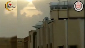 Чудеса Аллаха, изображения Кааба в небе, летающий кон в небе Арабистан, شگفتی های خدا#