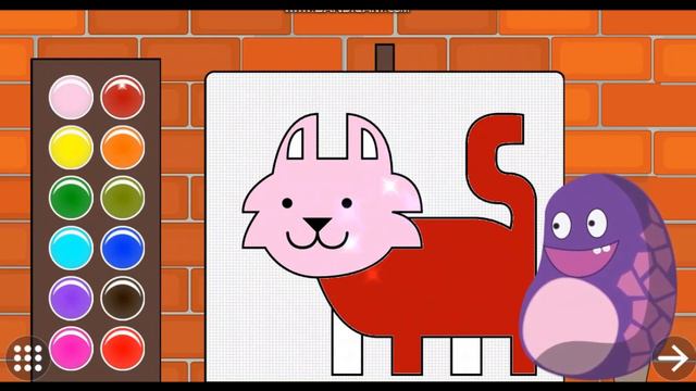 COLOUR THE CAT WOW ❤🌹🎉👏🎆 смотреть онлайн