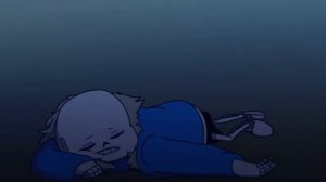 Undertale,(echo) animation song, sans vs gaster