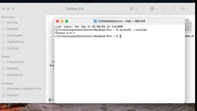 How to install Python on Mac | Python 3.9.7 | Run first python program on IDLE