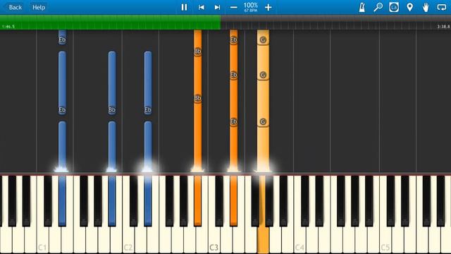 Disney's Frozen Soundtrack - Let It Go Tutorial - Piano Part Only смотреть онлайн