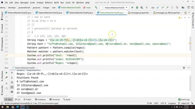 135 - Utility Classes - Regex pt 05 - Pattern and Matcher - Quantifier pt 02 смотреть онлайн