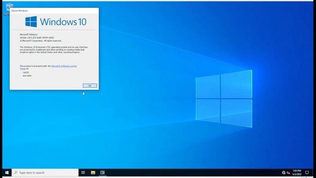 Windows 10 LTSC 2021 32bit - LiteOS [May-2022] смотреть онлайн