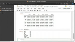 Python For Financial Data Analysis (Pandas) | Basics To Pro