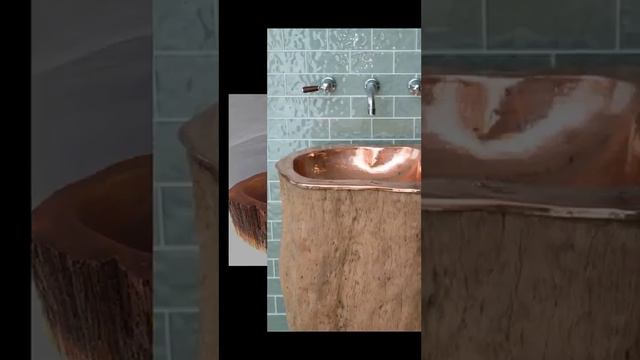 Шикарные раковины из дерева. смотреть онлайн