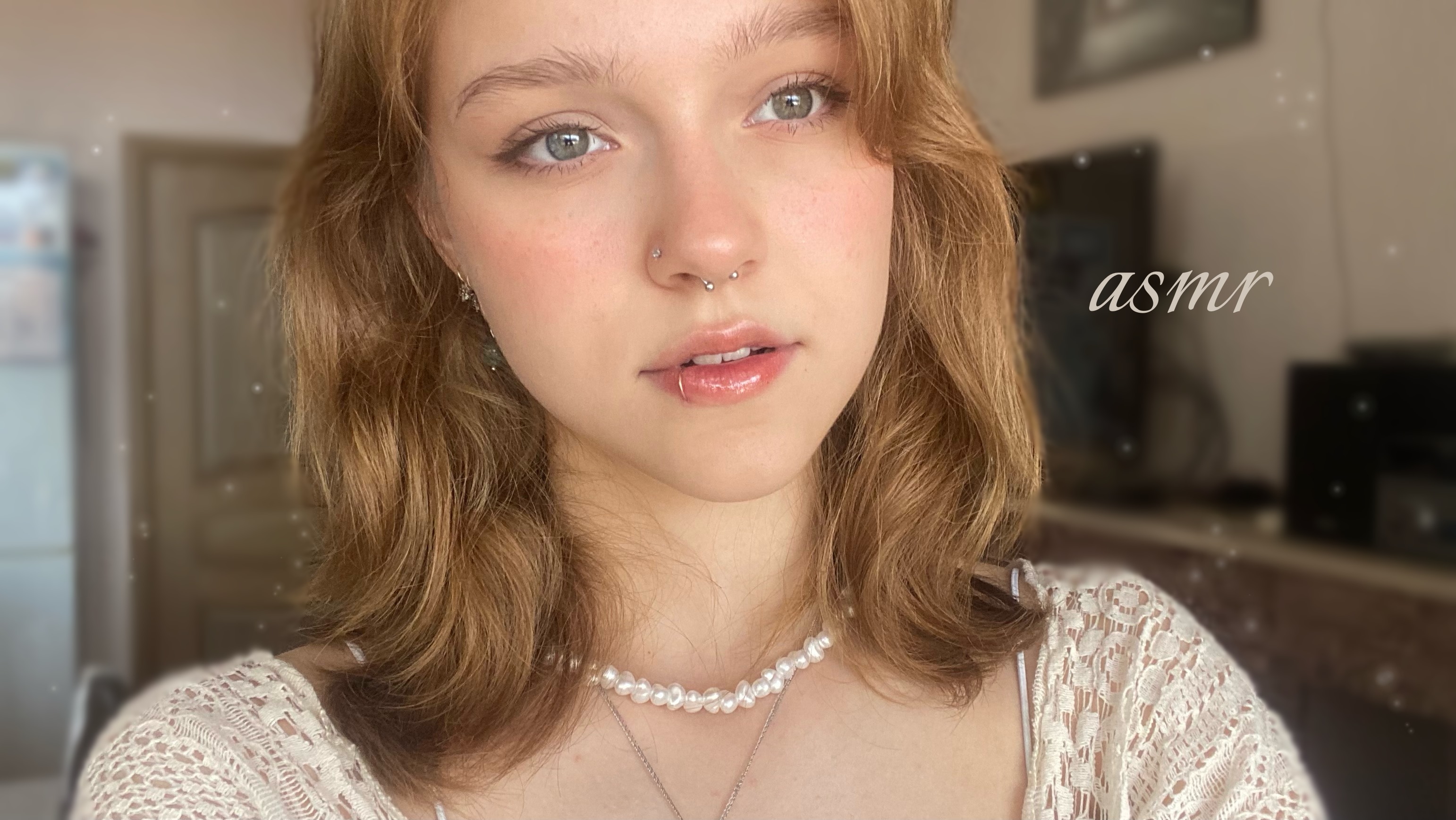 АСМР ~ звуки рта & стретчинг микрофона (+звук волос) 💫 смотреть онлайн