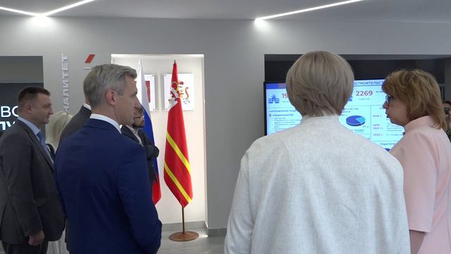 Смоленск с рабочим визитом посетил заместитель председателя Правительства РФ Дмитрий Чернышенко