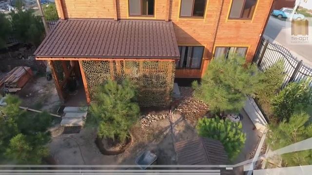 С высоты птичьего полета  Конференц зал, клееный брус  Крым, Ти Арт