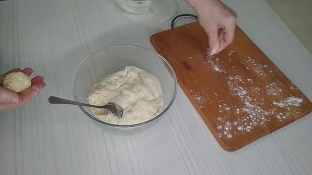 ПОНЧИКИ С ТВОРОГОМ жареные во фритюре. ТВОРОЖНЫЕ ШАРИКИ