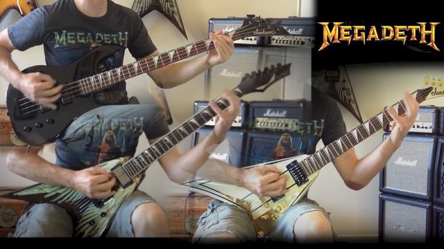 Megadeth - Take No Prisoners All Guitar Cover смотреть онлайн