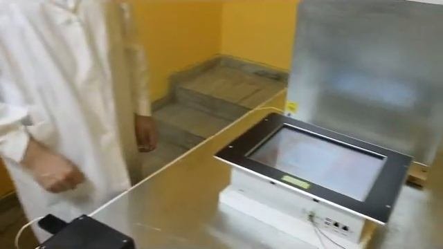 Испытание электростатический разряд 1