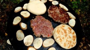 Приготовление Деревенского Бургера Азербайджанская Кухня Деревенская Кухня  Рецепты