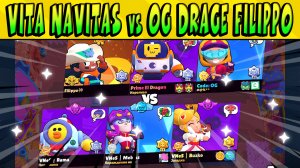 КРУТОЙ СКРИМ VITA NAVITAS vs OG DRAGE FILIPPO  #BrawlStars