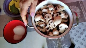 Маринованные шампиньоны за 7 минут!