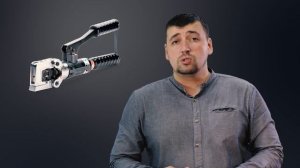 Пресс гидравлический ручной ПГРс-240А (КВТ) в алюминиевом корпусе